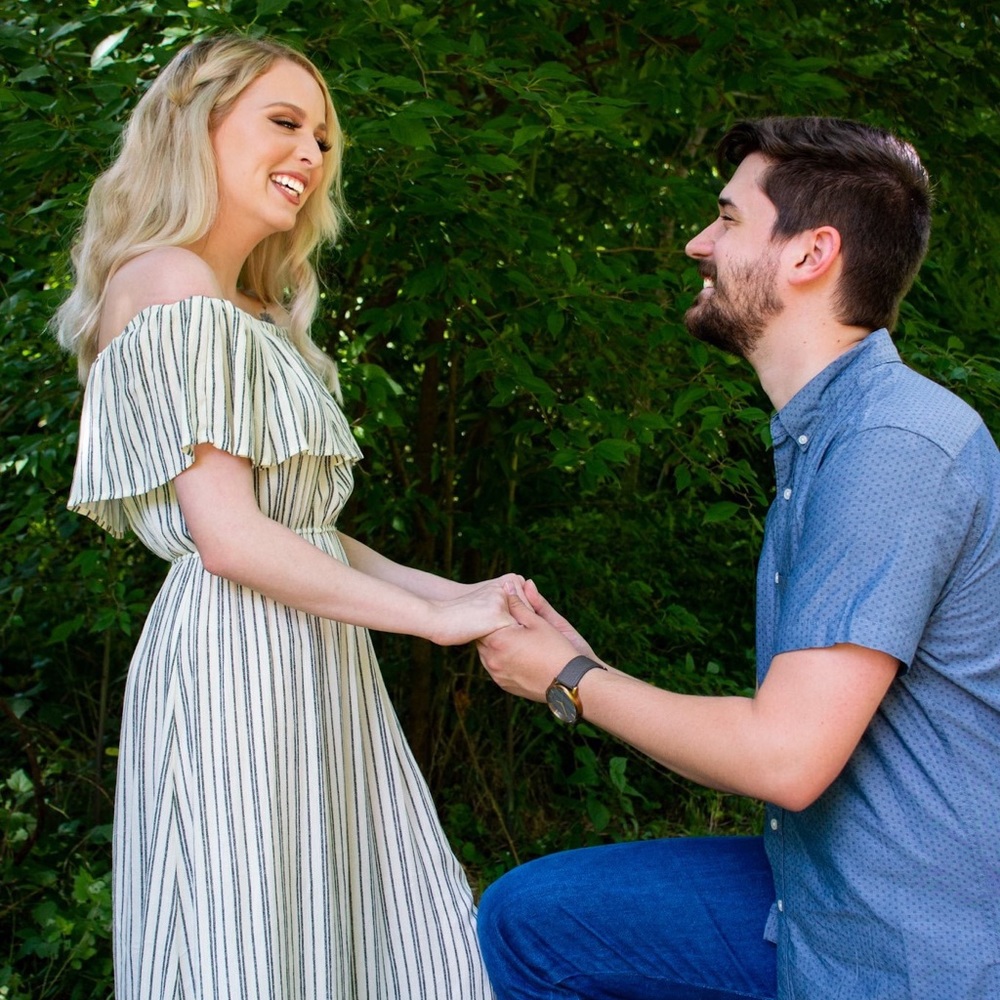 Gorgeous engagement dress